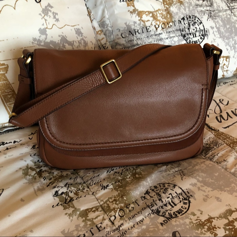 FOSSIL Peyton large double flap crossbody